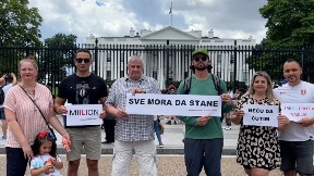 Srbija protiv nasilja i u SAD